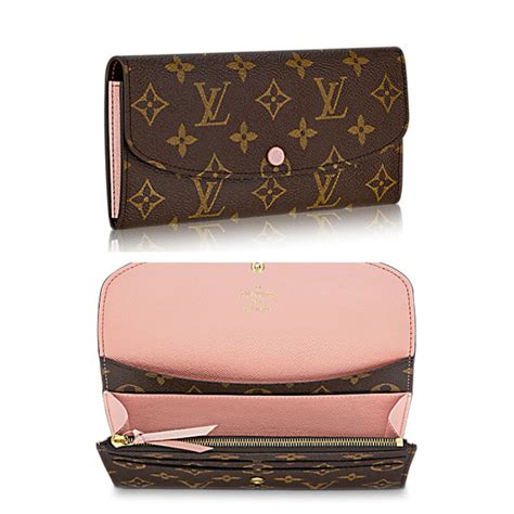 louis vuitton wallet emilie